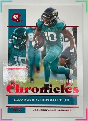 2021 Panini Chronicles Red Parallel - #49 Laviska Shenault Jr. Jaguars 280/399