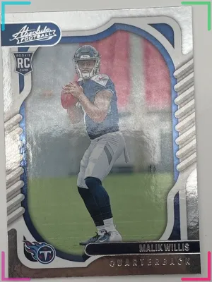 Malik Willis 2022 Panini Absolute #103 Rookie RC Titans Packers