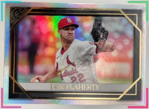 2021 Topps Gallery - Jack Flaherty #106 Rainbow Foil Cardinals