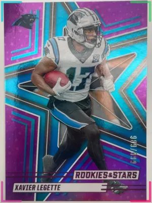 2025 Panini Rookies & Stars - Xavier Legette #93 Purple /999 Panthers