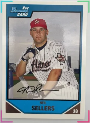 2007 Bowman Prospects Houston Astros Baseball Card #BP92 Neil Sellers