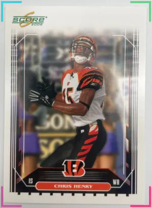 2006 Score - Chris Henry #57 Bengals