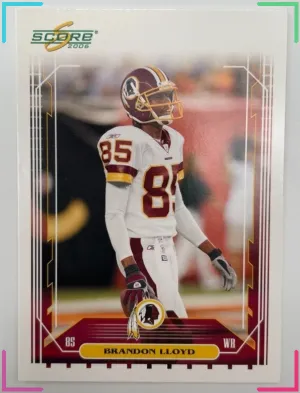 2006 Score Brandon Lloyd (49ers) #236 Washington