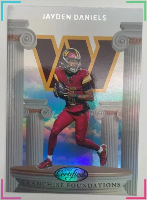 2025 Panini Certified - Franchise Foundations Jayden Daniels #FFO-JDS