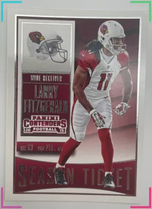 Larry Fitzgerald 2015 Panini Contenders #15 Arizona Cardinals