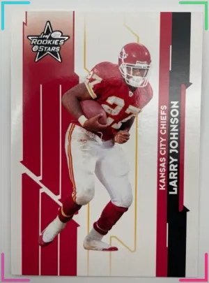 2006 Leaf Rookies & Stars - Larry Johnson #54 Chiefs