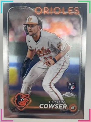 2024 Topps Chrome - Colton Cowser #278 (RC) Orioles