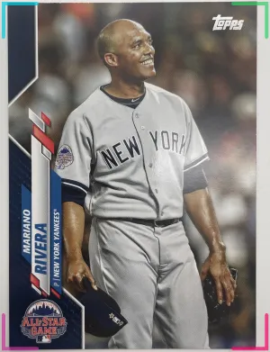 Mariano Rivera 2020 Topps update Royal Blue Parallel #u-154 New York Yankees HOF