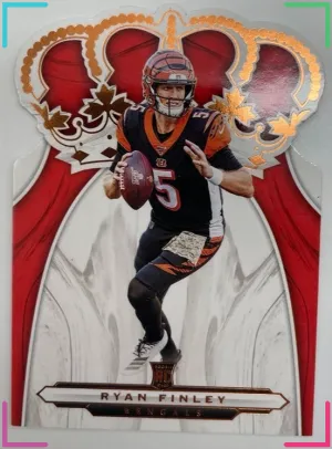 2019 Panini Chronicles - Crown Royale Ryan Finley #CR-29 (RC) Bengals