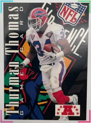 1995 Classic NFL Experience Super Bowl Game Thurman Thomas #AFC2 HOF