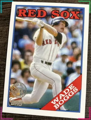 2023 Topps Wade Boggs #T88-84 Baseball Boston Red Sox 35TH