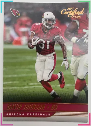 2017 Panini Certified Cuts - David Johnson #16 Cardinals