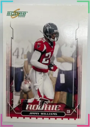 2006 Score - Rookie Jimmy Williams #361 Pro Jersey (RC) Falcons