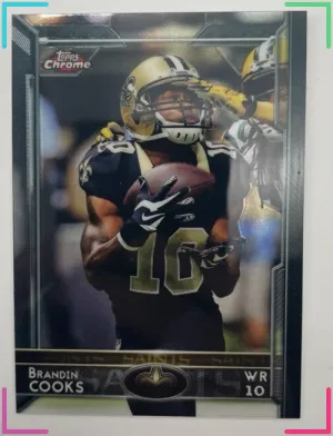 2015 Topps Mini Chrome - Brandin Cooks #95 Saints