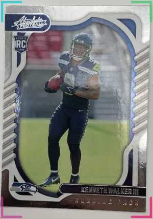 2022 Panini Absolute #118 Kenneth Walker III Seattle Seahawks Rookie Card RC