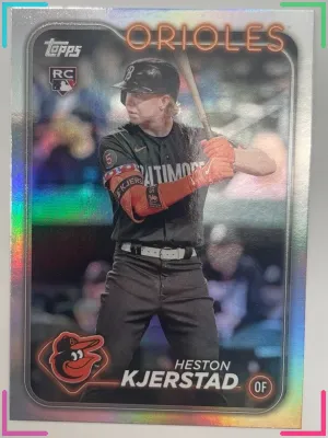 2024 Topps Series 2 - Heston Kjerstad #394 Rainbow Foil (RC) Orioles