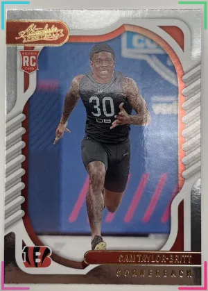 2022 Panini Absolute Gold Label Rookie 150 Cam Taylor-Britt Cincinnati Bengals