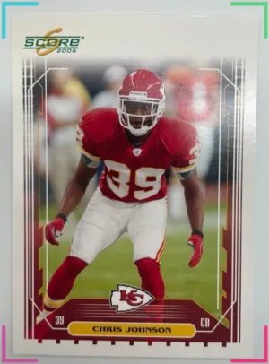 2006 Score - Chris Johnson #324 Chiefs