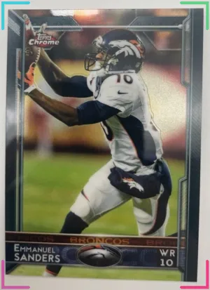 2015 Topps Mini Chrome - Emmanuel Sanders #61 Broncos