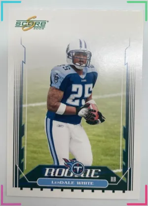 2006 Score - Rookie LenDale White #370 (RC) Titans