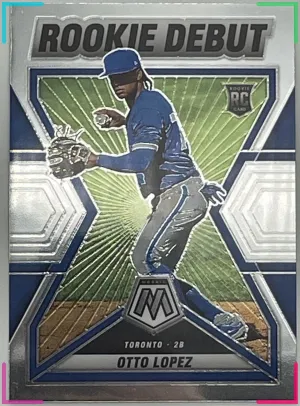 2022 Panini Mosaic Rookie Debut Otto Lopez #RD-8 Toronto Blue Jays