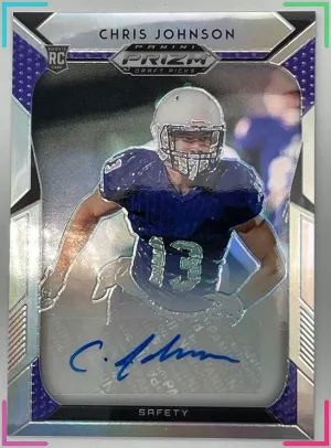 2019 Panini Prizm Draft - Silver Prizm Autographs #233 Chris Johnson (AU, RC)