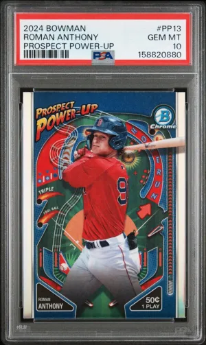 2024 Bowman Prospect Power-Up Roman Anthony PSA 10 #PP13