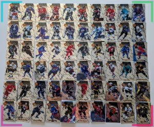 1997-98 Pinnacle Certified Hockey Complete 130-Card Set All Intact Peels Gretzky
