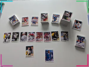 COMPLETE Low Series Set 1990-91 Upper Deck Hockey 1-400 Jagr RC Belfour Gretzky