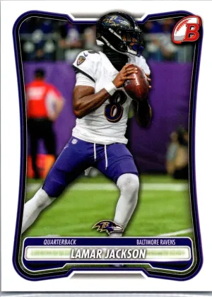 2026 Bowman #8 Lamar Jackson