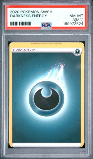 2020 Pokemon Sword & Shield Darkness Energy - MC Grade RARE