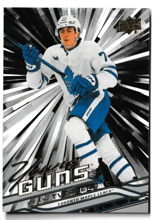 2026-27 Upper Deck Series 1 Ryan Tverberg Young Guns Outburst Silver #246