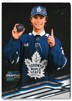 2026-27 Upper Deck Series 1 Gavin McKenna Easter Egg Draft Day Rookie #SP-1