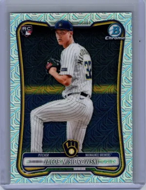 2026 Bowman Chrome #65 Jacob Misiorowski Mojo Refractor