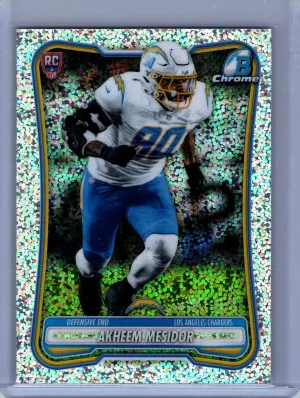 2026 Bowman #BCV-181 Akheem Mesidor Chrome Speckle