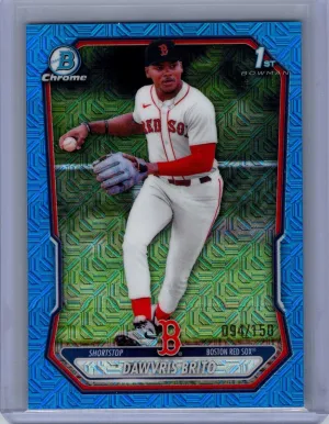 2026 Bowman Chrome #BCP-191 Dawvris Brito Prospects Blue Mojo #/150