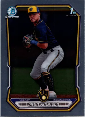 2026 Bowman Chrome #BCP-161 Diego Frontado Prospects