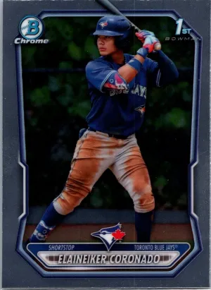 2026 Bowman Chrome #BCP-223 Elaineiker Coronado Prospects