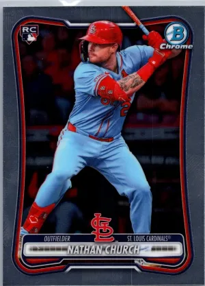 2026 Bowman Chrome #88 Nathan Church