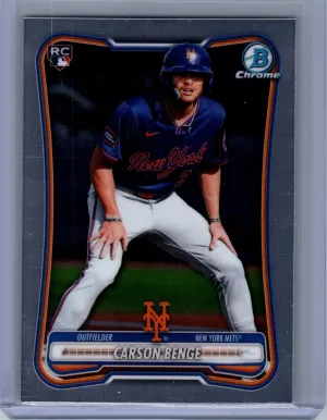 2026 Bowman Chrome #96 Carson Benge