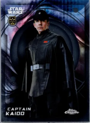 2026 Topps Chrome Star Wars #10 Captain Kaido