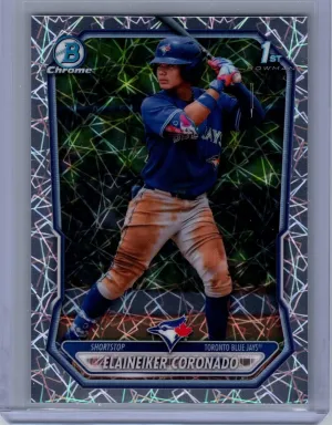 2026 Bowman Chrome #BCP-223 Elaineiker Coronado Prospects Laser