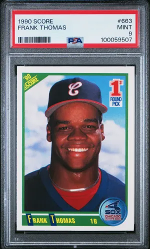 1990 Score Frank Thomas