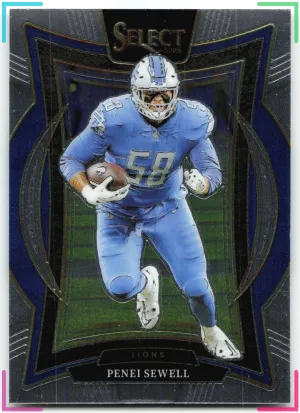 Penei Sewell 2024 Panini Select Lions