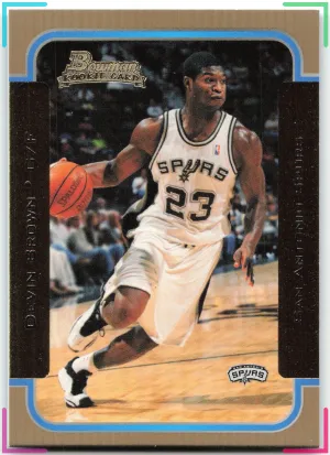 Devin Brown RC 2003-04 Bowman Gold Spurs