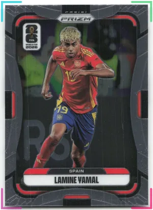 Lamine Yamal 2026 Panini Prizm FIFA World Cup Spain