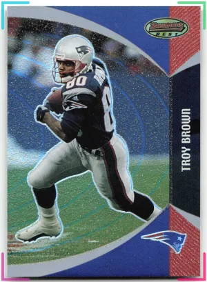 Troy Brown 2003 Bowman's Best Patriots