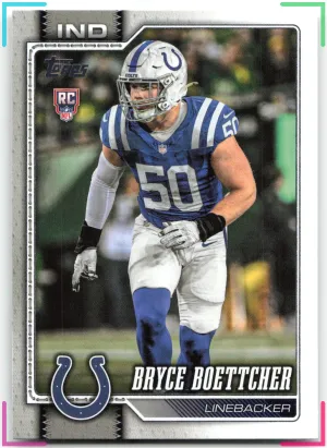 Bryce Boettcher RC 2026 Topps Flagship Colts
