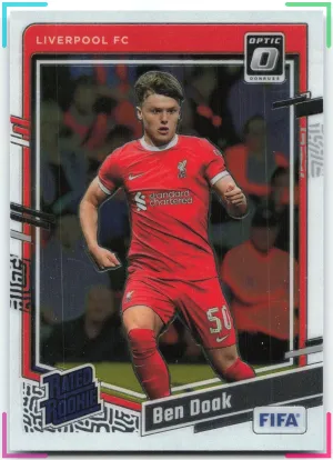 Ben Doak RC 2023-24 Donruss Optic Liverpool