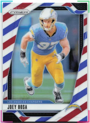 Joey Bosa 2024 Panini Prizm Red White and Blue Chargers